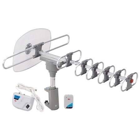 Qfx 360 Motorized Rotating Outdoor ANT-105